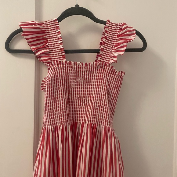 Hill House The Ellie Nap Dress Cherry Stripe - Picture 5 of 5